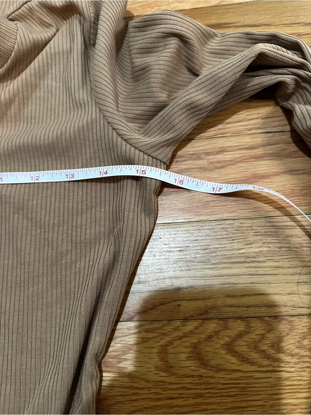 ASTR The Label Henley Bodysuit Taupe Ribbed Minimalist Neutral Small - Picture 6 of 8